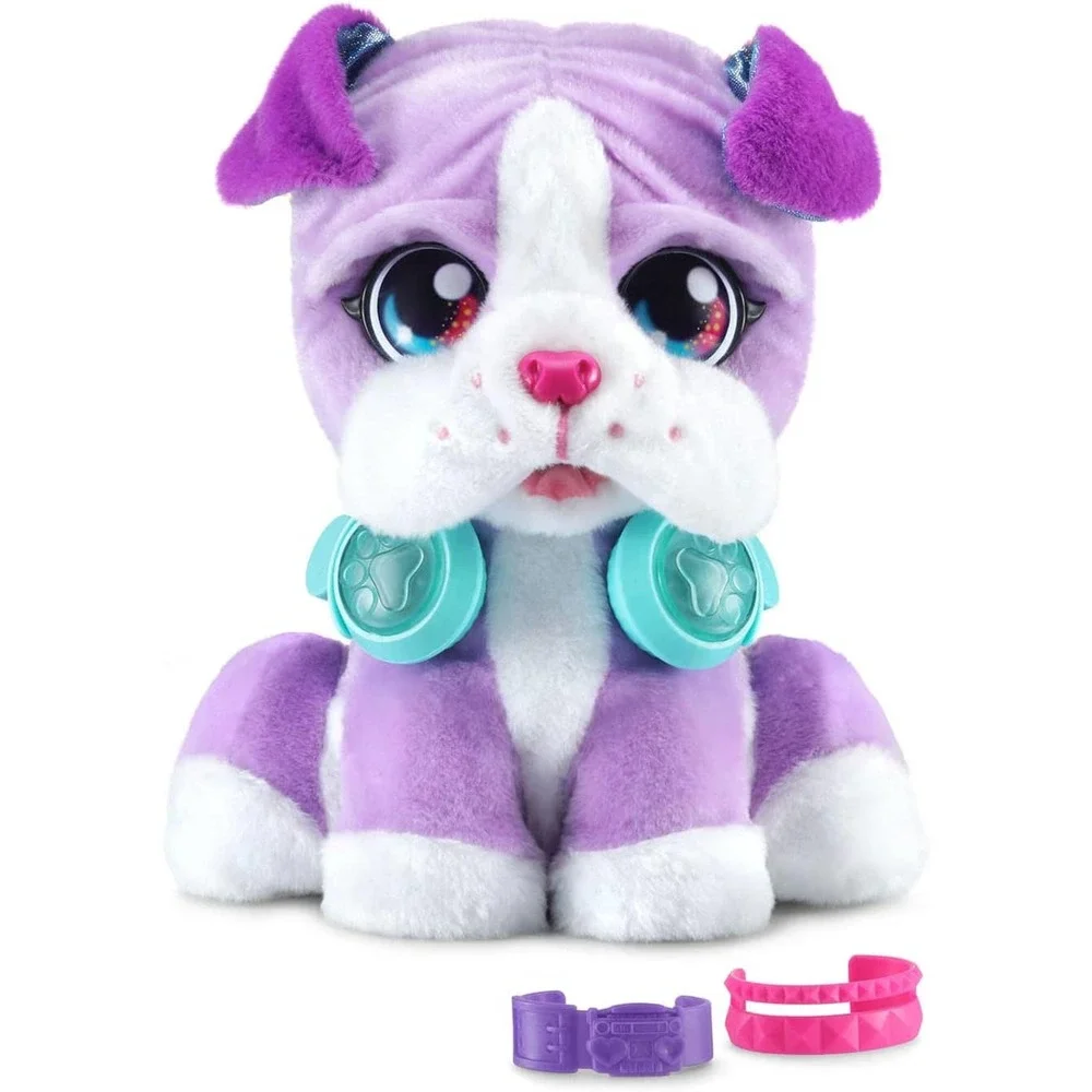 VTech DJ BEAT BOXER Plush Puppy Dog - Mix Music Dance Add Sound Effects